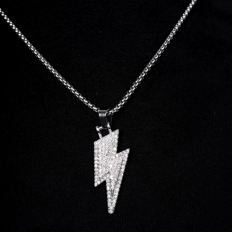 Thunder Flash Pendant With Chain